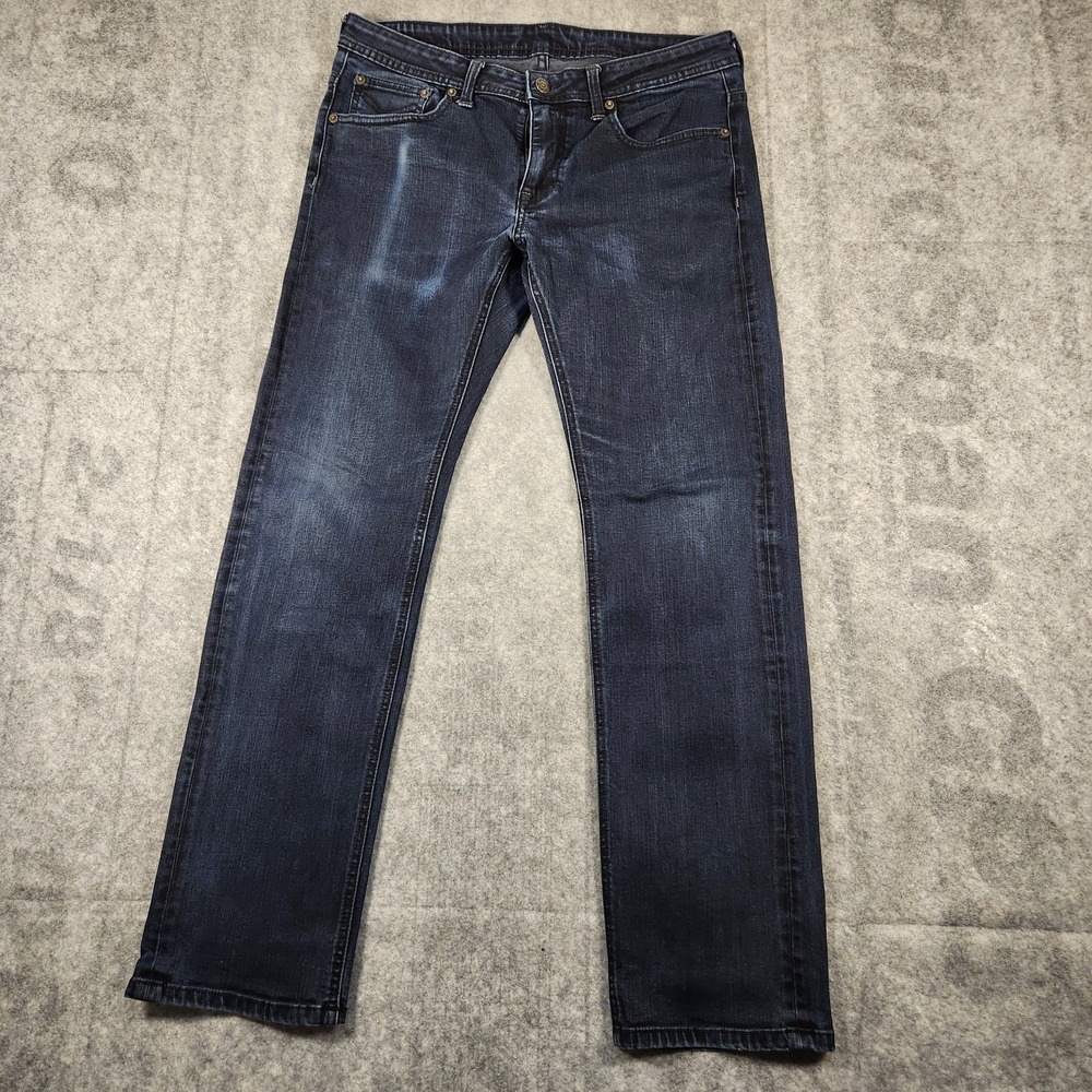 Jag‎ Jeans Men's 34x30 Straight Blue Demin Low Rise Cowboy USA